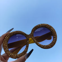 Load image into Gallery viewer, Oversized Rhinestone Sunglasses
