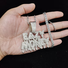 Cargar imagen en el visor de la galería, Iced Out &quot;Eazy Money&quot; Pendant Necklace
