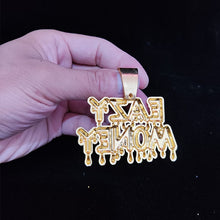 Load image into Gallery viewer, Iced Out &quot;Eazy Money&quot; Pendant Necklace
