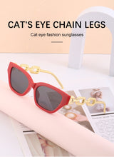 Load image into Gallery viewer, Fashion Small Cat Eye Sunglasses
