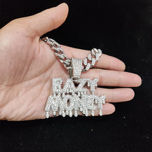 Cargar imagen en el visor de la galería, Iced Out &quot;Eazy Money&quot; Pendant Necklace
