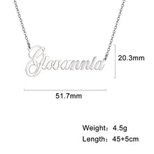 Load image into Gallery viewer, Personalized Name Necklace
