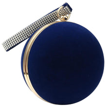 Load image into Gallery viewer, Velvet Ball Clutch Purse
