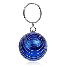 Load image into Gallery viewer, Round Bling Evening Clutch
