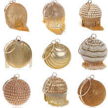 Cargar imagen en el visor de la galería, Elegant Bling Round Clutches
