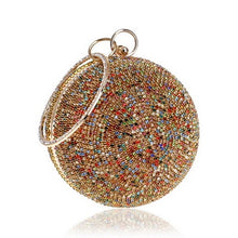 Load image into Gallery viewer, Elegant Bling Round Clutches
